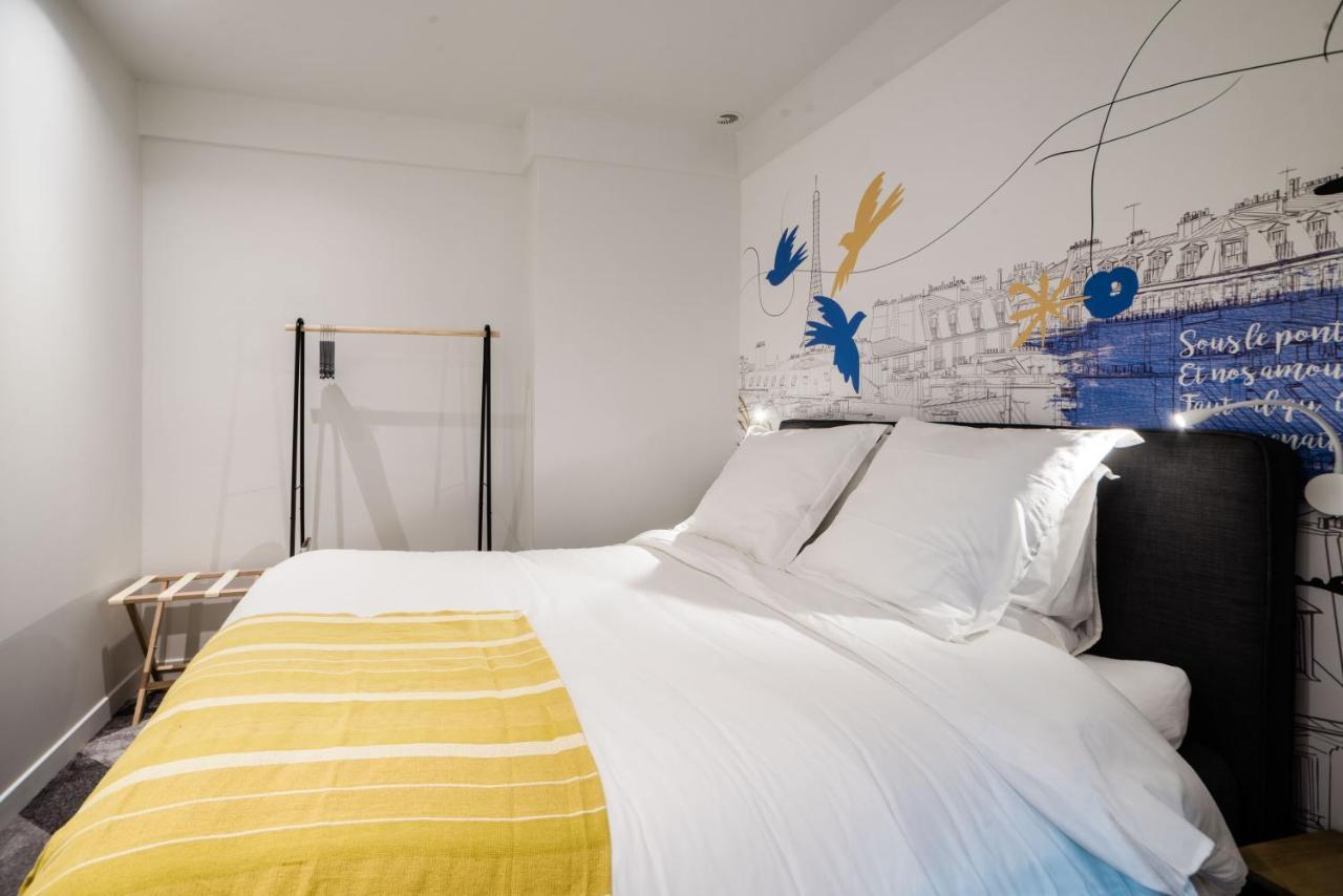 Suite Apollinaire : Au Coeur De La Rive Gauche, Neuf, Design, 2/4 Personnes Párizs Kültér fotó